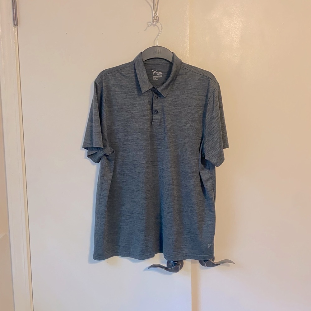 Men’s Old Navy Active Gray Polo
